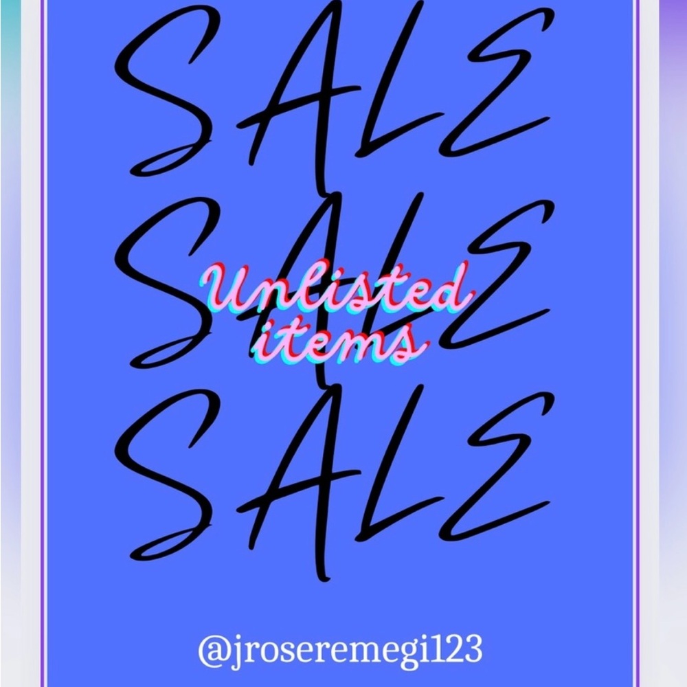 Live sale 1/16